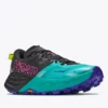 Black / Electric Aqua
